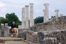Horse riding trail in Abruzzi region - Randocheval