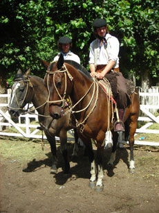 Horse riding saty in a traditionnal patagonian estancia - Randocheval