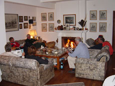 Living room at the estancia - Randocheval