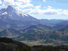 Wonderful view on the andean mountains - Randocheval