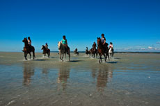 Travers&eacute;e de la Baie en fin de semaine, un moment inoubliable - Randocheval