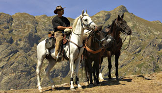 randonnee cheval montagne