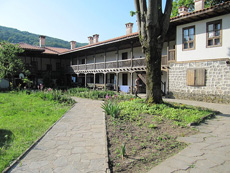 Trail ride in Bulgaria - monastery - RANDOCHEVAL