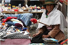 Equateur - Marché de Quito - Randocheval / Absolu voyages