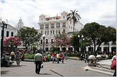 Equateur - March&eacute; de Quito - Randocheval / Absolu voyages
