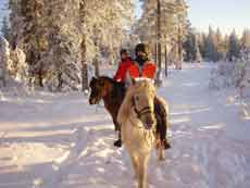 Horse riding trail in Finland &ndash; Randocheval / Absolu Voyages