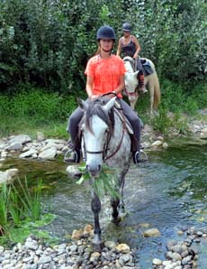 randonnee cheval en auvergne