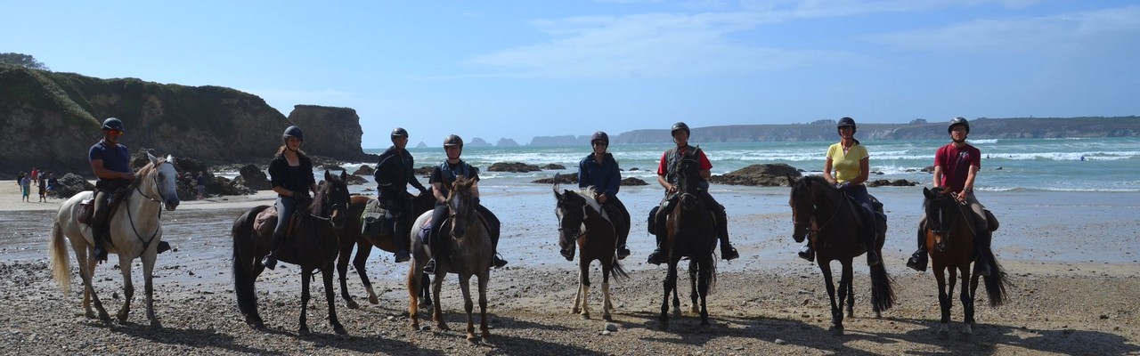 rando cheval finistere