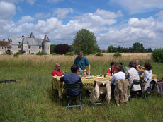 Ch&acirc;teaux de la Loire &agrave; cheval - D&eacute;jeuner champ&ecirc;tre/RANDOCHEVAL