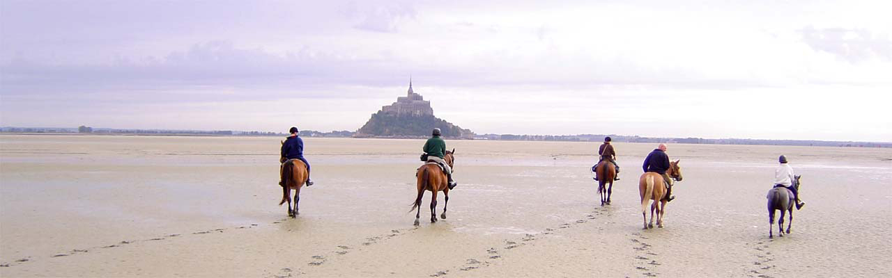 randonnee cheval baie du mont saint michel