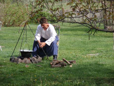 Hongrie : séjour équestre dans la Puszta - cuisine au feu ouvert / Randocheval