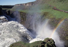 Extension en Islande - Les Chutes d'Or de Gulfoss - Rando Cheval / Absolu Voyages