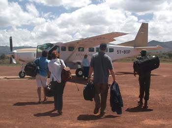 Randocheval - Vol int&eacute;rieur en avion taxi au Kenya (Afrique)