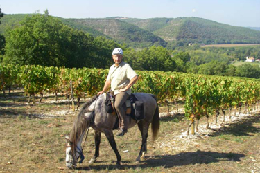 rando cheval dans le lot