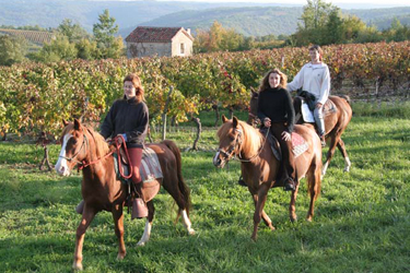 rando cheval dans le lot