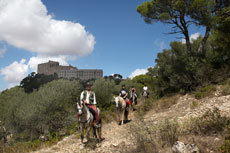 Chemin c&ocirc;tier - Randonn&eacute;e route des Monast&egrave;res avec Randocheval