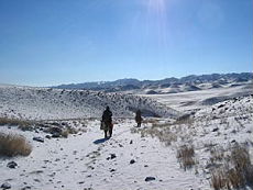 Randonn&eacute;e &eacute;questre dans la neige en Mongolie pour le Nouvel An Mongol des nomades - Rando Cheval / Absolu Voyage