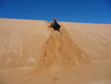 Dunes de sable au Mozambique - randonn&eacute;e &agrave; cheval - Randocheval