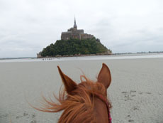 randonnee cheval mont saint michel