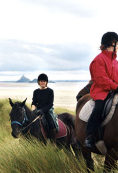 "Les herbus" - Around the Mont Saint Michel Bay - Ride In France / Randocheval / Absolu Voyages