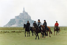 Randonn&eacute;e &eacute;questre dans la Baie du Mont Saint Michel - Randocheval