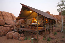 Mowani Mountain Camp - Damaraland - Tente