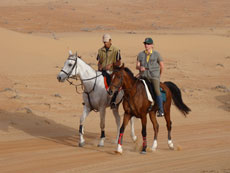 Randonnée équestre au Sultanat d'Oman - RANDOCHEVAL