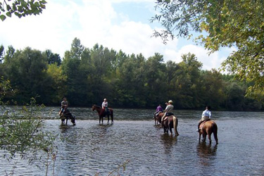 randonnee cheval perigord