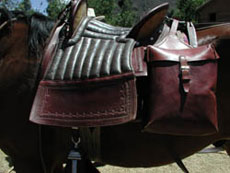 Peruu - Traditional saddle used during our rides in Peru - Randocheval