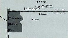 Horseback stay in Montana (USA)