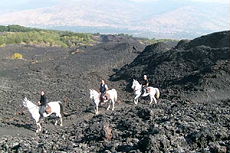 Down from the top of the Mount Etna - RANDOCHEVAL