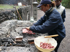 Barbecue pour le picnic pendant les &eacute;tapes en Sicile - RANDOCHEVAL