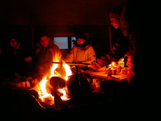 d&icirc;ner - randocheval