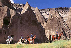 Randonn&eacute;e &agrave; cheval enn Turquie - Randocheval / Absolu Voyages
