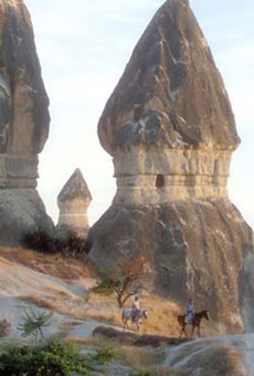 RANDOCHEVAL - Randonn&eacute;e &eacute;questre en Cappadoce