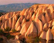 Un des nombreux panoramas de la randonnée en Cappadoce vers les cheminées de fée - Randocheval