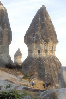RANDOCHEVAL - Randonn&eacute;e &eacute;questre en Cappadoce