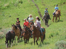 Montana Crazy Mountains - groupe de cavRanch stay in Montana - Crazy Mountains - Randocheval