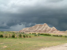 Dakota Sud - Immersion en ranch - paysage des Badlands : Randocheval