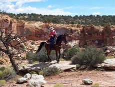 Randonn&eacute;e &eacute;questre au pays des Apaches en Arizona (USA) - Rando Cheval
