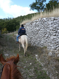 Randonnée équestre dans les Abruzzes - RANDOCHEVAL