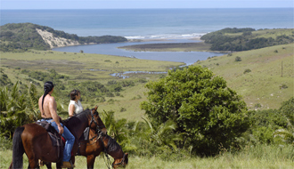 Randonnée équestre sur la Côte sauvage d'Afrique du Sud - RANDOCHEVAL