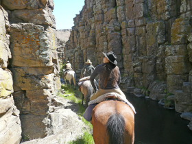 Photos de notre voyage équestre dans une estancia (ranch) de Patagonie (Bariloche) en Argentine - Rando Cheval