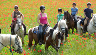 Randonnée équestre les trois rivières en Bourgogne - RANDOCHEVAL