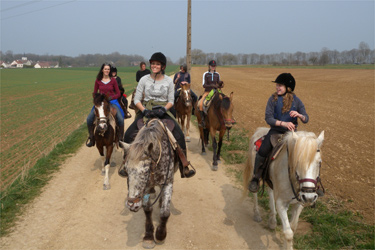 Randonnée équestre, Bourgogne les 3 Rivières - RANDOCHEVAL 