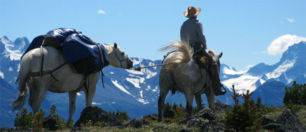 Randonnée à cheval Expédition en Colombie Britanique, Canada - RANDOCHEVAL