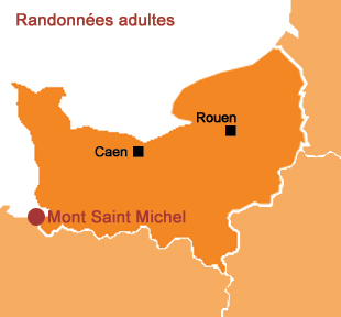 carte normandie