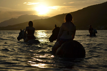 Voyage à cheval en Crête - Randonnée équestre organisée par Randocheval