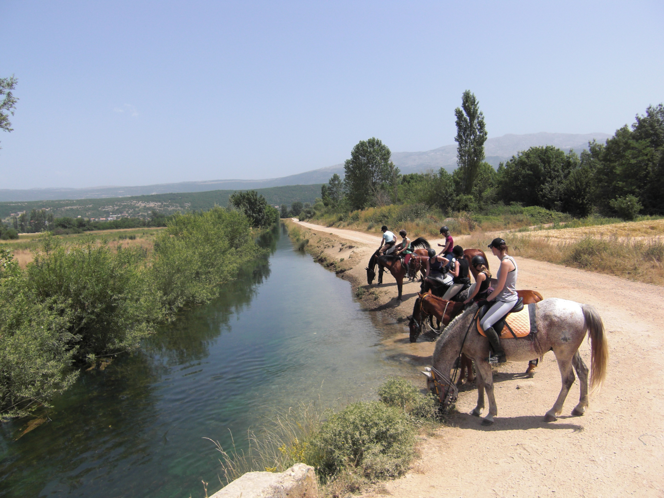 randonnée équestre en Craotie (Dalmatie) entre terre et eau - Randocheval / Absolu voyages