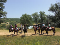 randonnée équestre en Craotie (Dalmatie) entre terre et eau - Randocheval / Absolu voyages